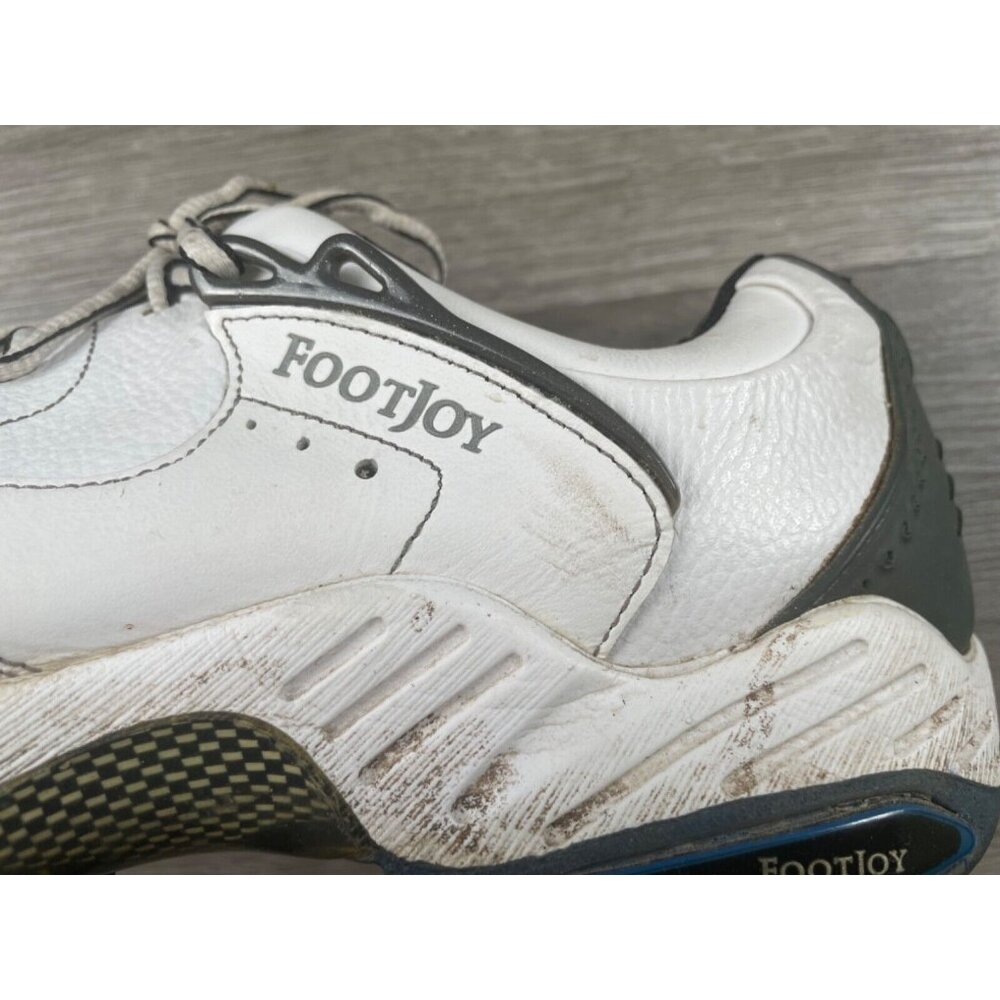 Footjoy Golf Shoes Women's Size 8.5 M White Leather 54195 Comfort - Picture 4 of 16